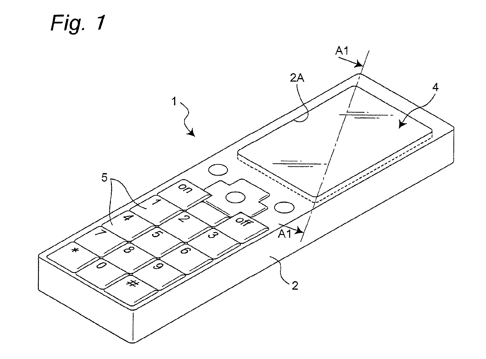 Mount structure of touch input device having pressure sensitive sensor