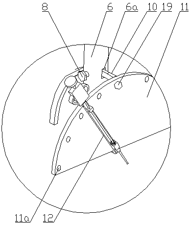 Puncture fixing device capable of realizing three-dimensional regulation under CT guidance