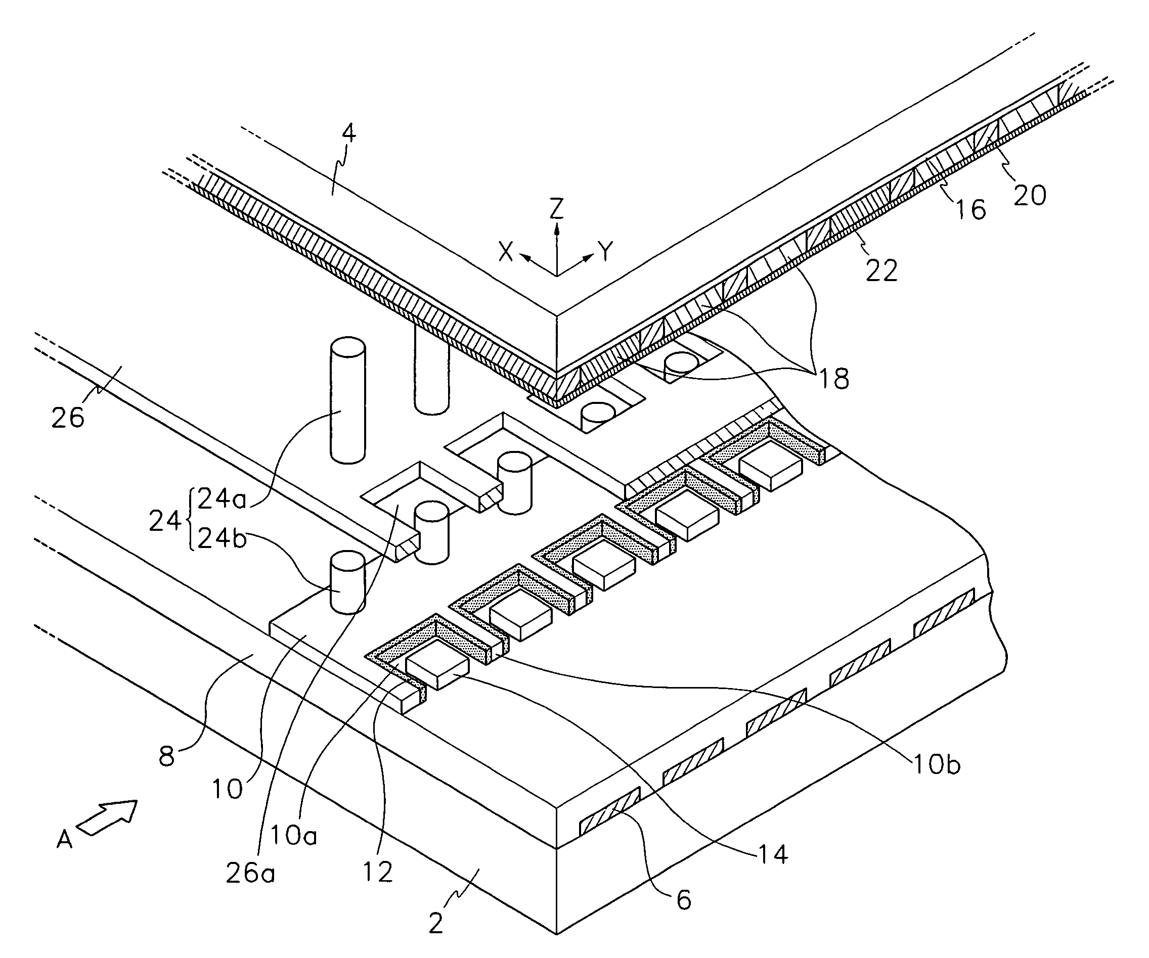 Field emission display having emitter arrangement structure capable of enhancing electron emission characteristics