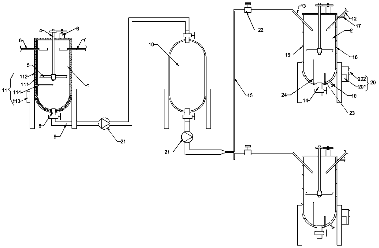 Device and method for preparing epoxidized soybean oil