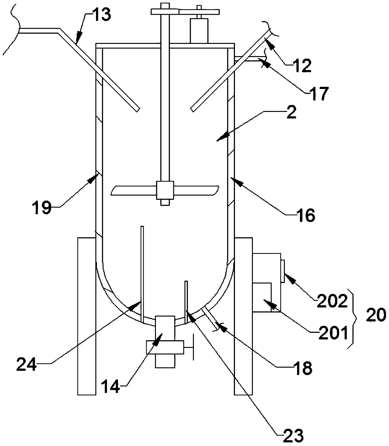 Device and method for preparing epoxidized soybean oil