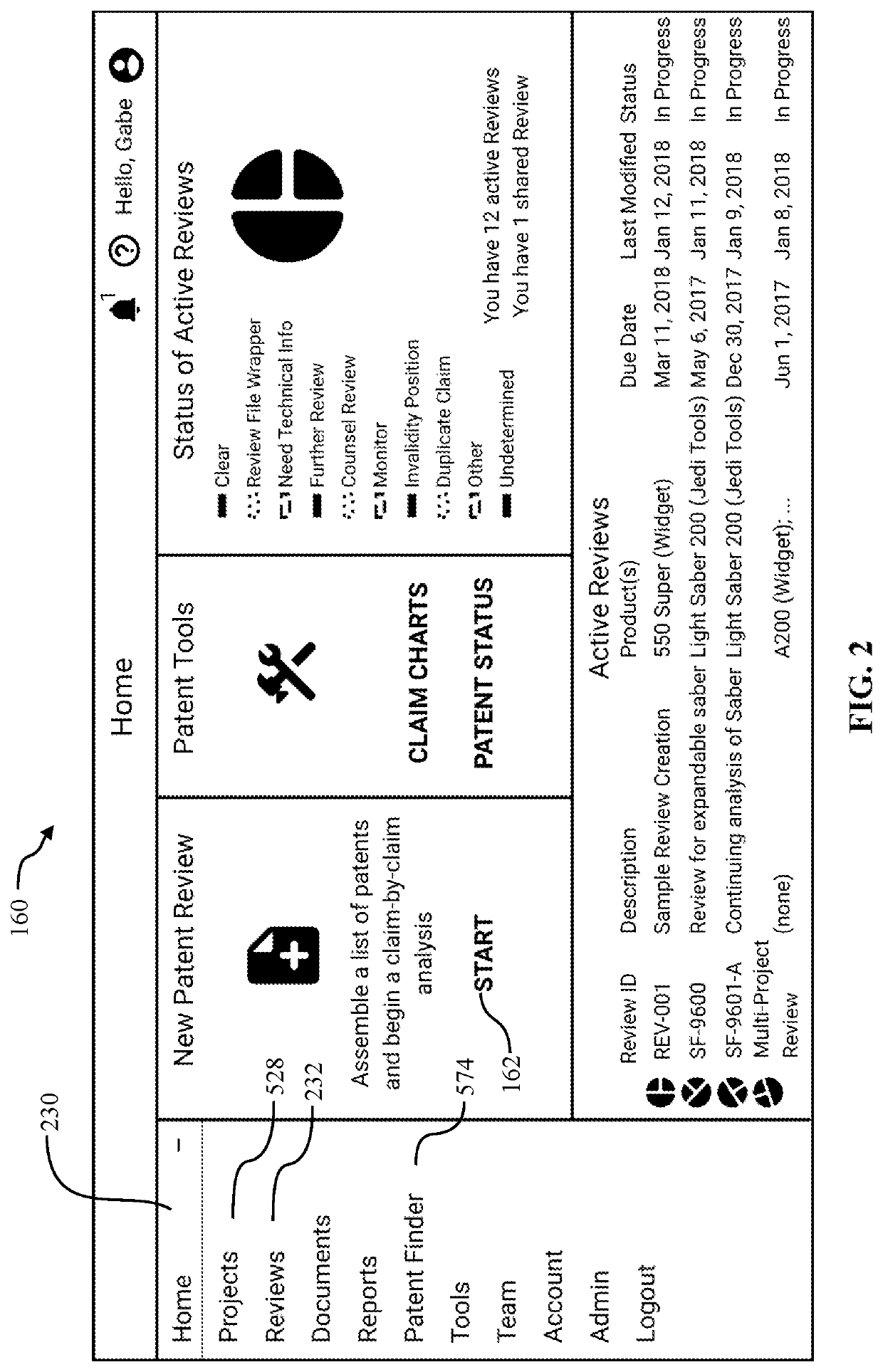 Management systems and methods for claim-based patent analysis