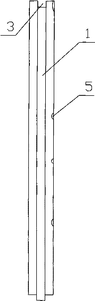 Production method of bamboo floor with wood line strips, annual ring lines, branch scar lines and colours on upper surface