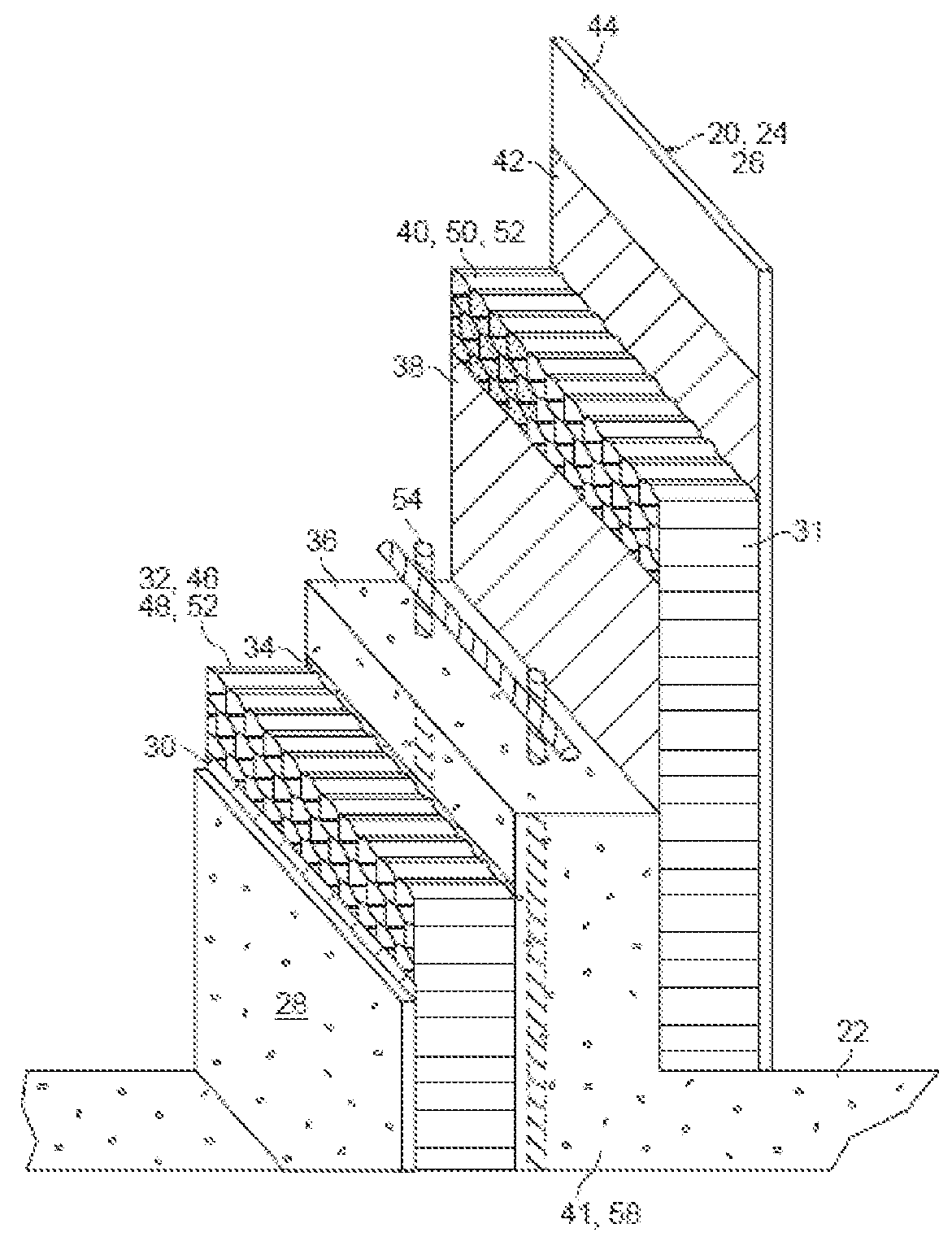 Composite panel for green building system