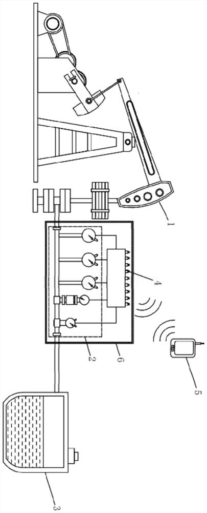 Single-well multiphase flow equipment state acquisition system