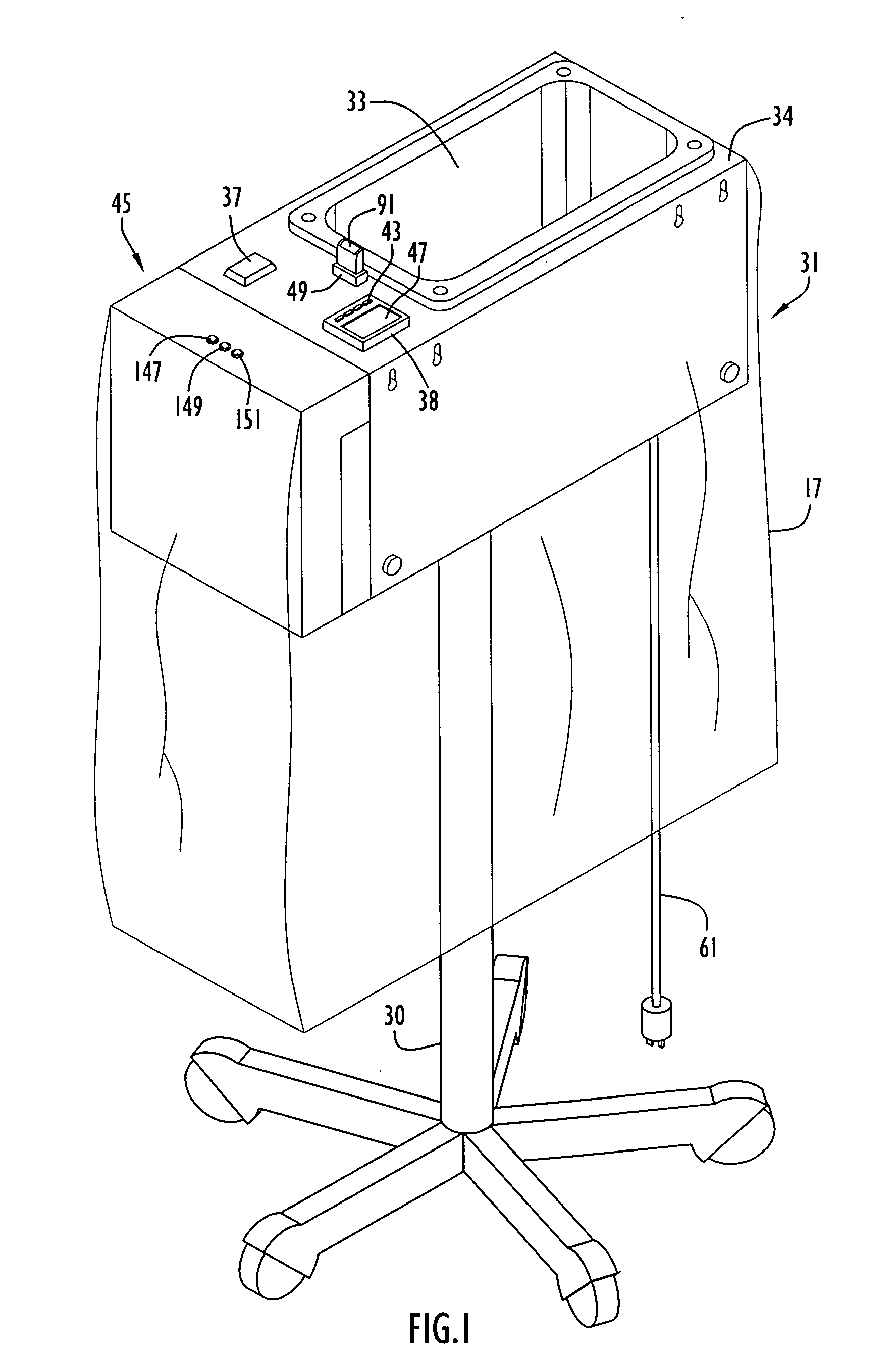 System and method of detecting fluid and leaks in thermal treatment system basins