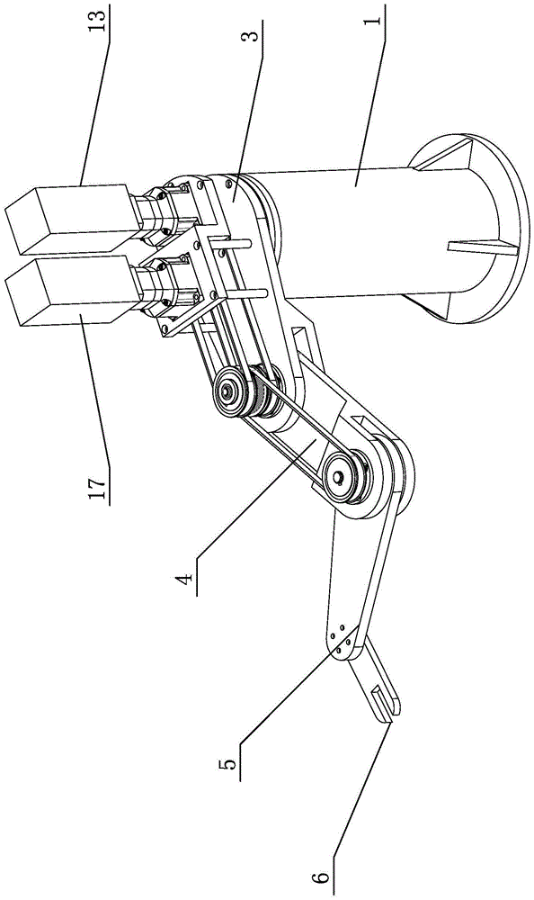 Planar redundant robot