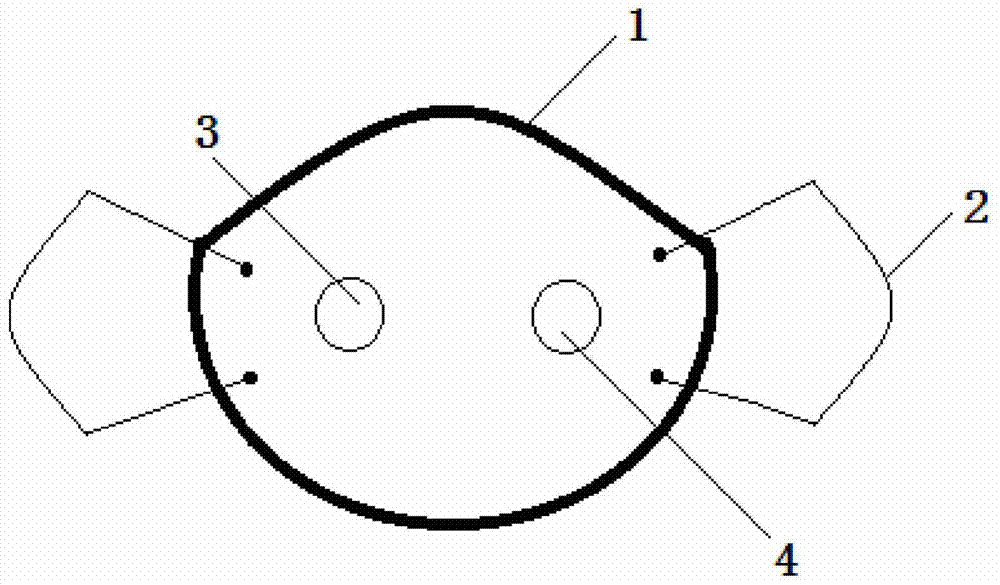 Respiratory type haze-prevention mask