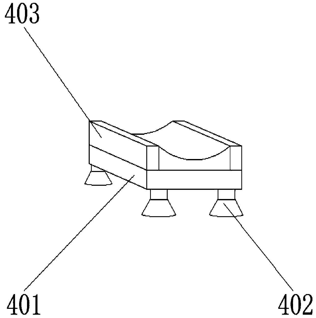 Psychological stress response testing device