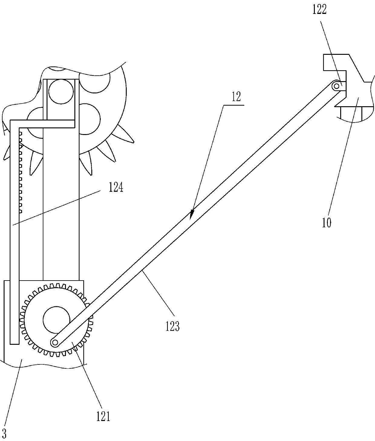 Automatic animal fur carding equipment