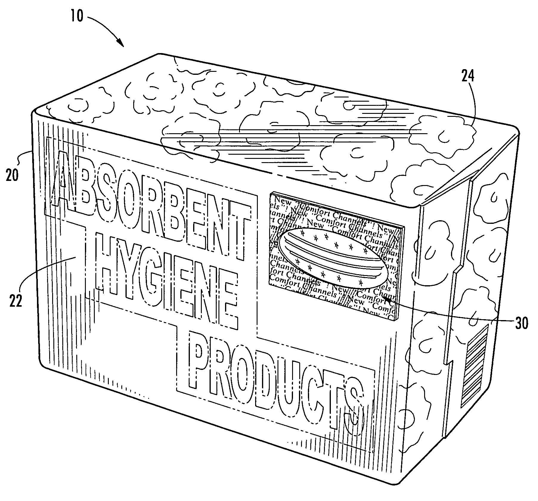 System and method to communicate absorbent product features to consumers