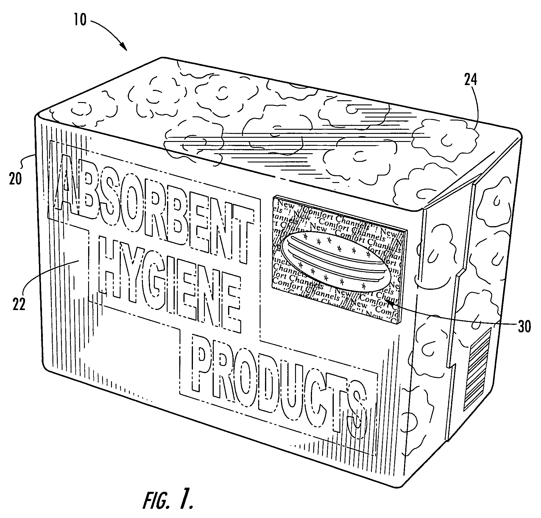 System and method to communicate absorbent product features to consumers