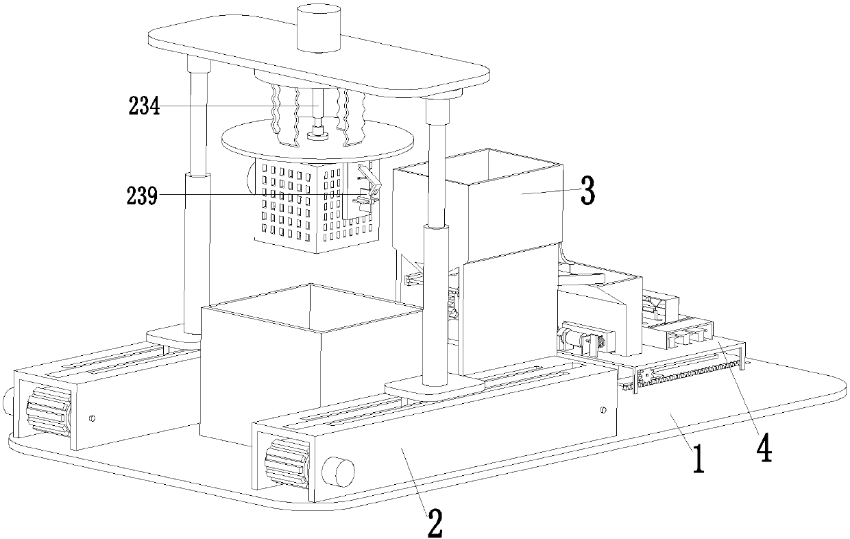 Automatic treatment and recycling machine for waste aluminum profile generated in wrought aluminum alloy processing