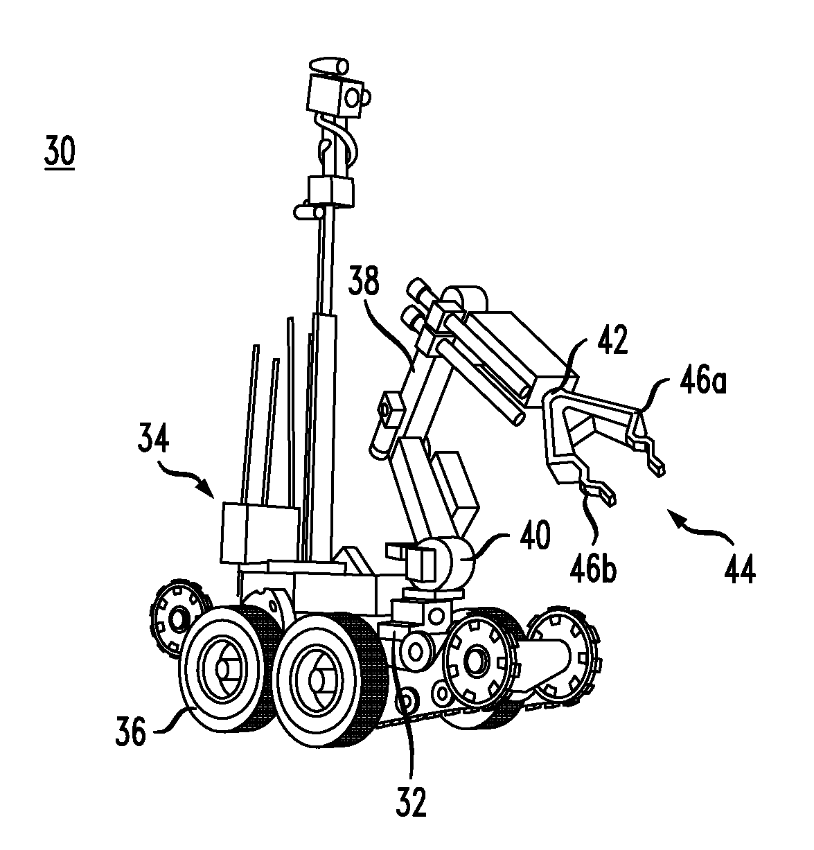 Remotely controlled robots having improved tool deployment systems