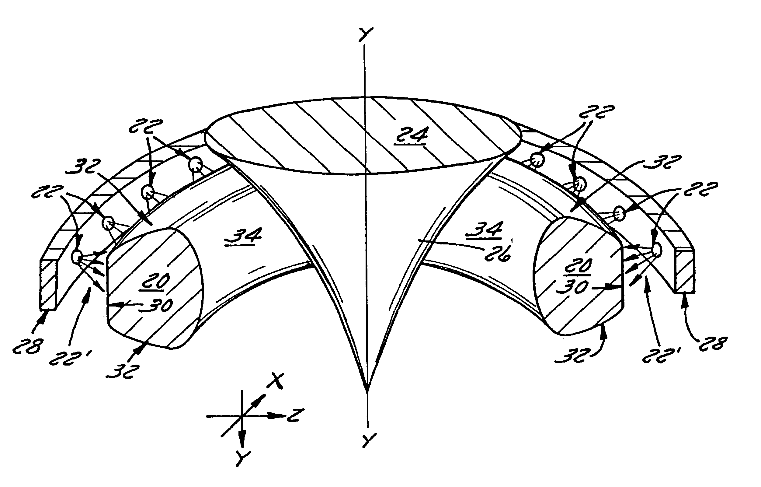 Multiple source collimated beam luminaire