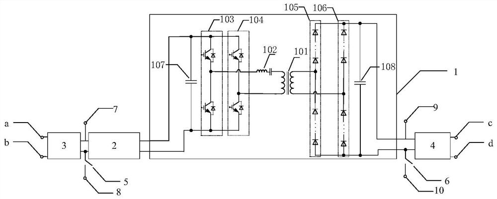 A unidirectional direct current voltage conversion device and system and its control method