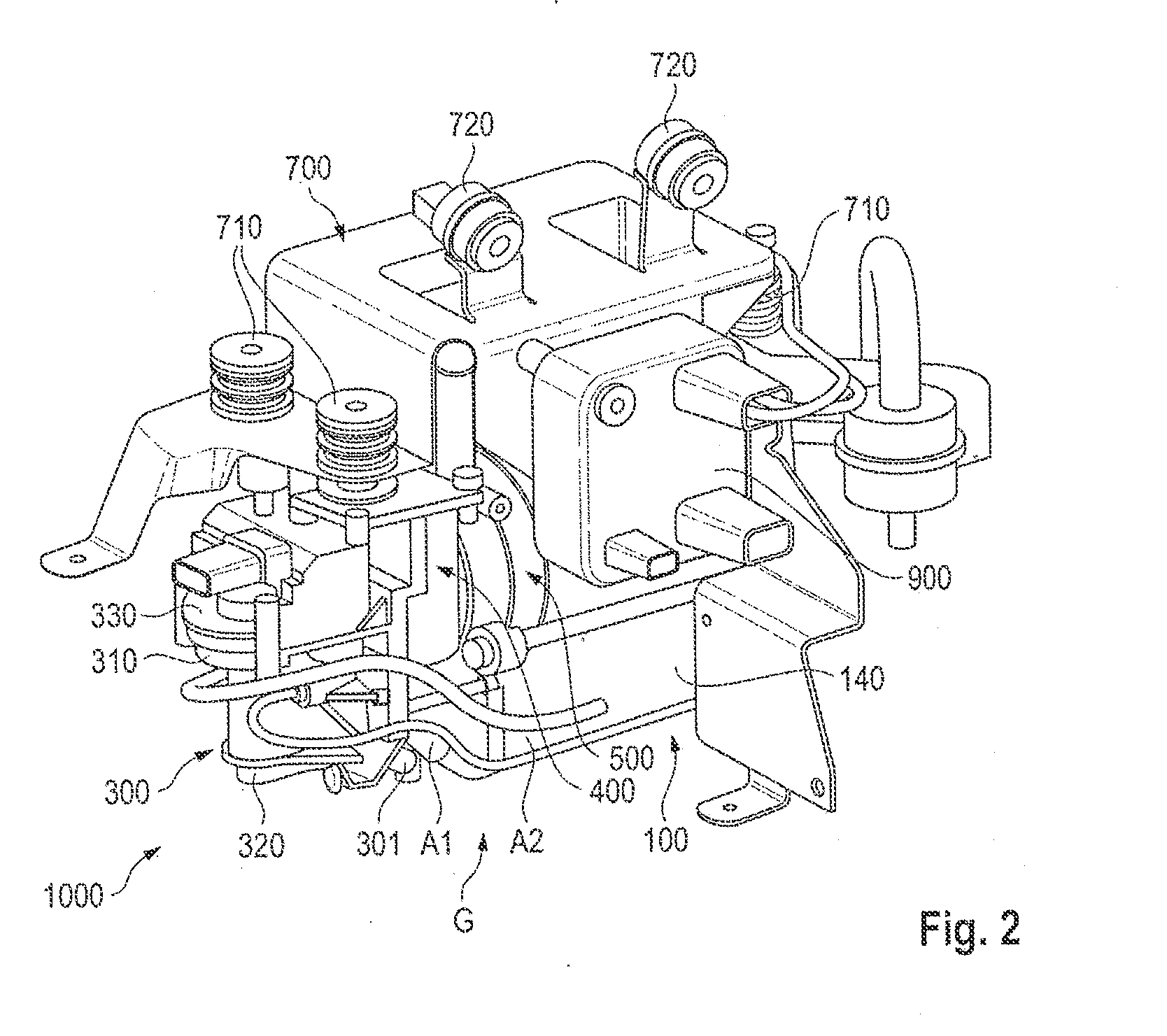 Compressor for Producing Compressed Air, Compressed Air Supply System, Pneumatic System and Method for Operating a Compressor