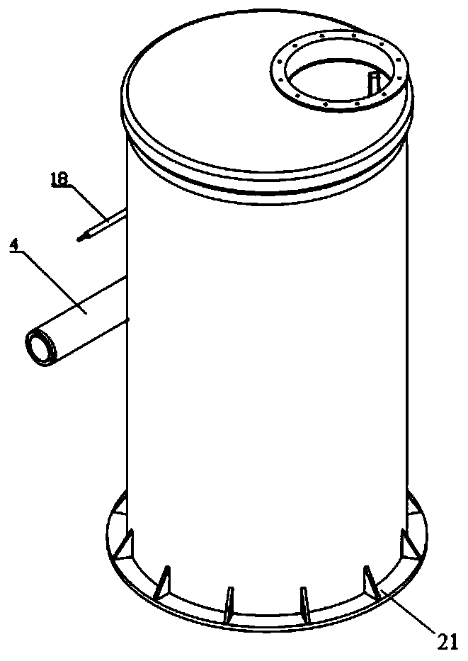 Multifunctional glass fiber-reinforced plastic liquid collecting well