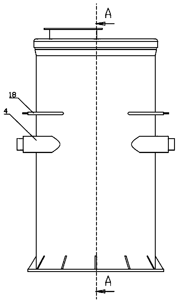 Multifunctional glass fiber-reinforced plastic liquid collecting well