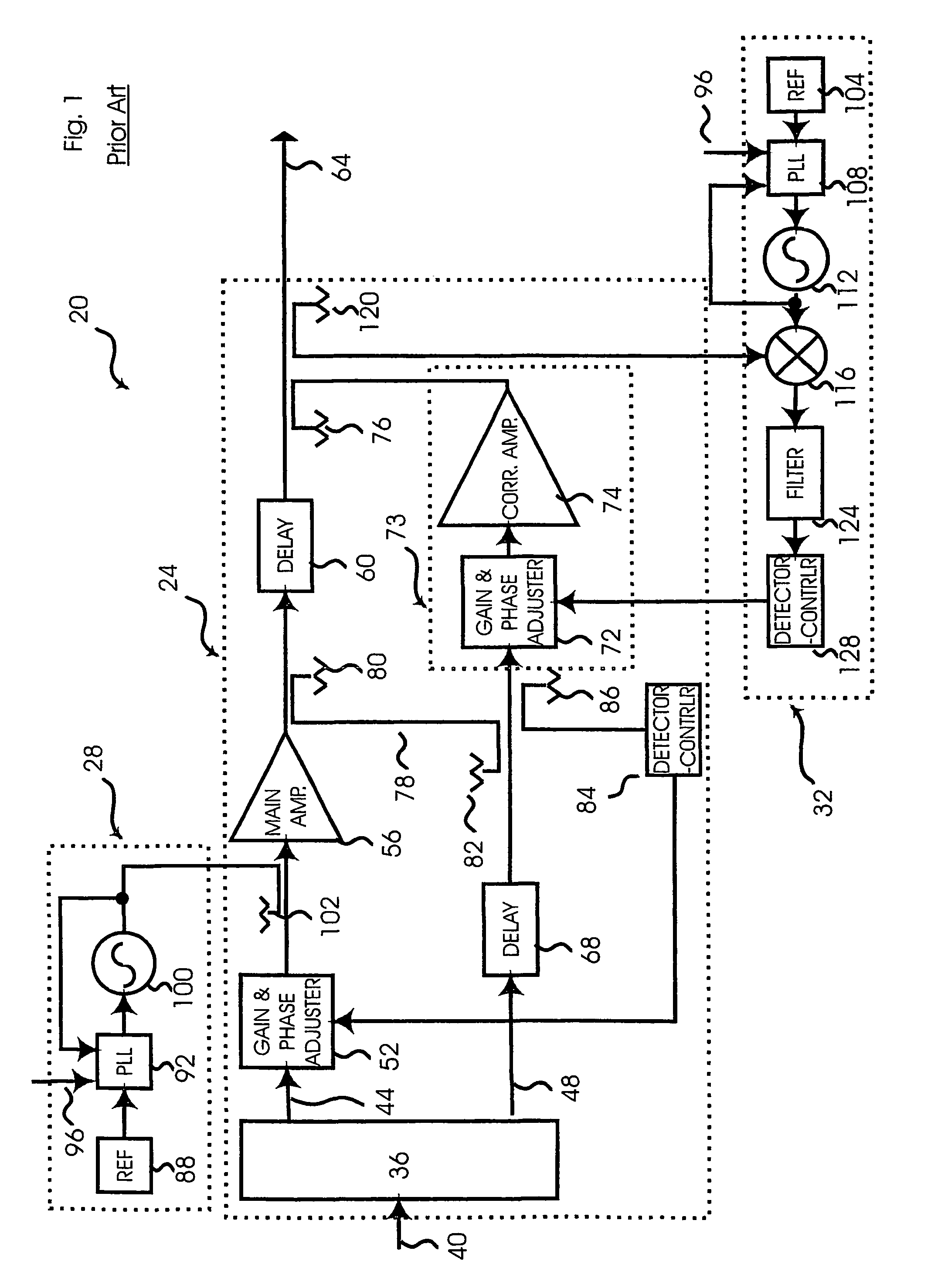 Feed forward amplifier