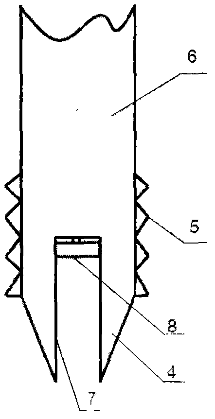 Bone tumor biopsy puncture needle