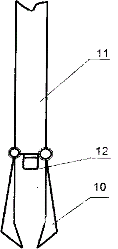 Bone tumor biopsy puncture needle