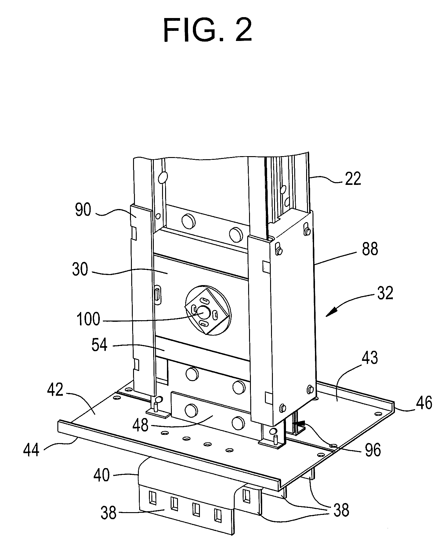 Electrical busway flange end stub