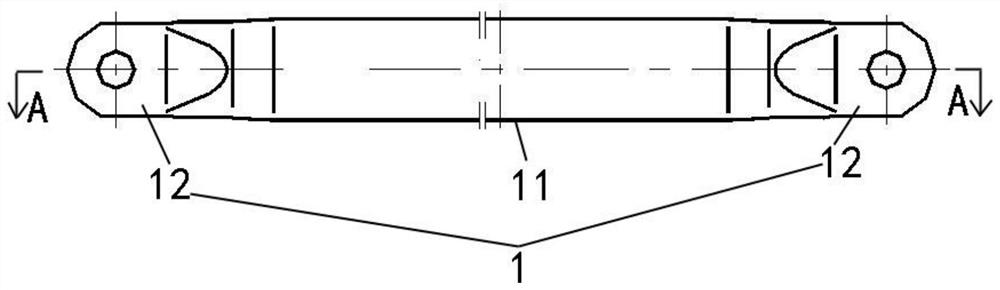 Precision forging near-net forming technology for light alloy non-revolving body special-shaped integral pull rod