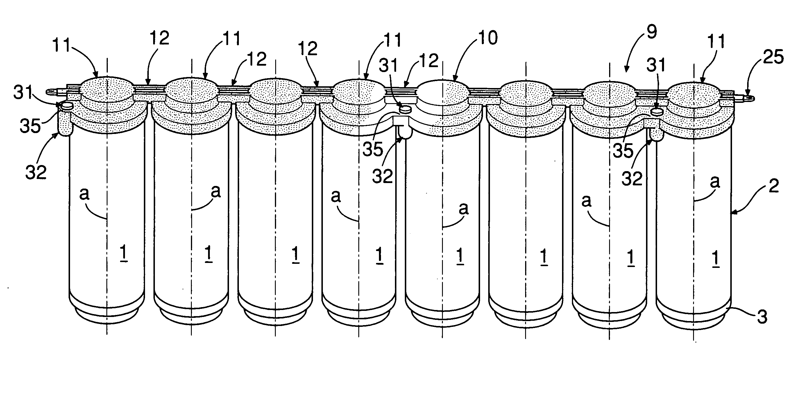 Accumulating element module