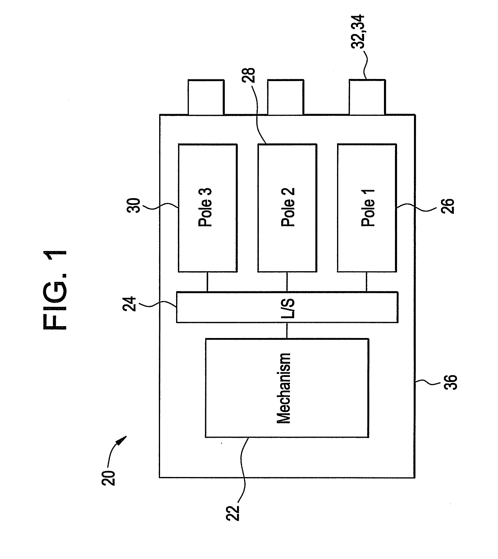 Secondary trip system for circuit breaker