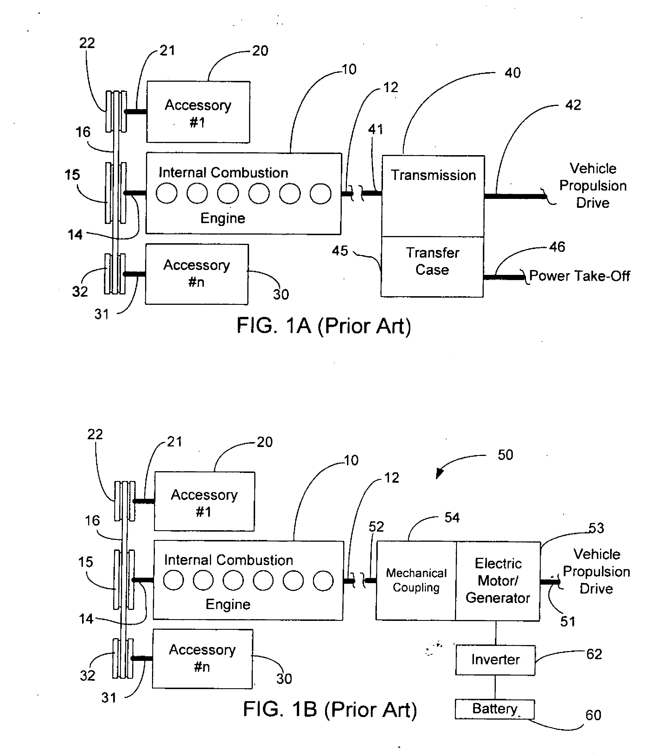 System and Method for Powering Accessories in a Hybrid Vehicle