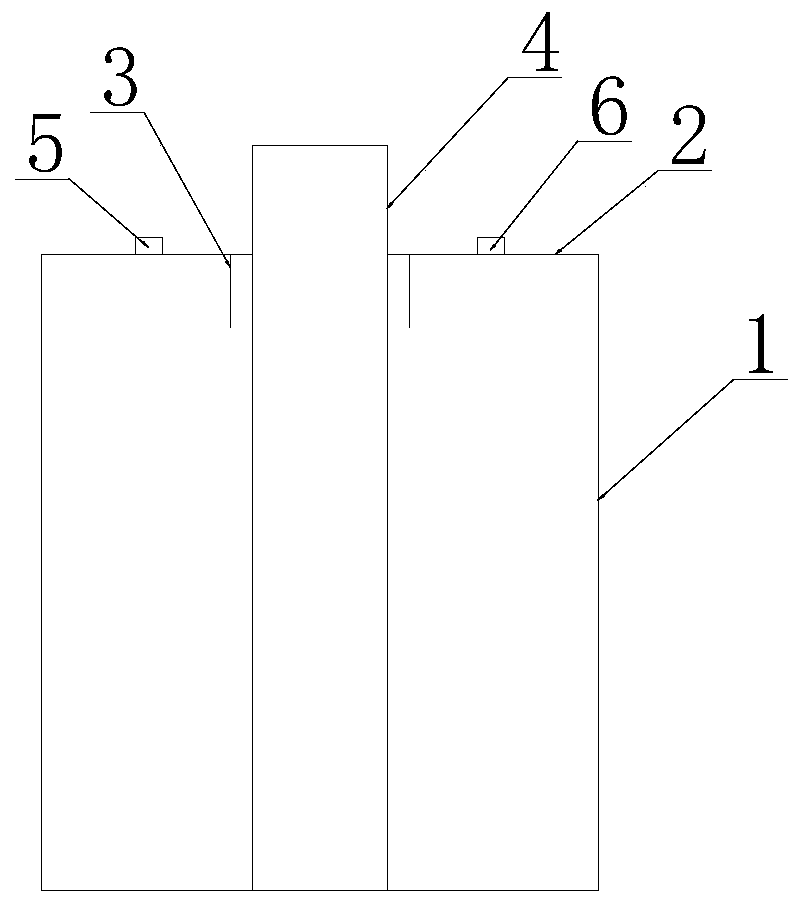 Suction anchor applied to deepwater and shallow drilling engineering and mounting method thereof