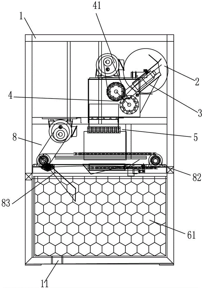 Automatic waste sorting and compression recycling bin