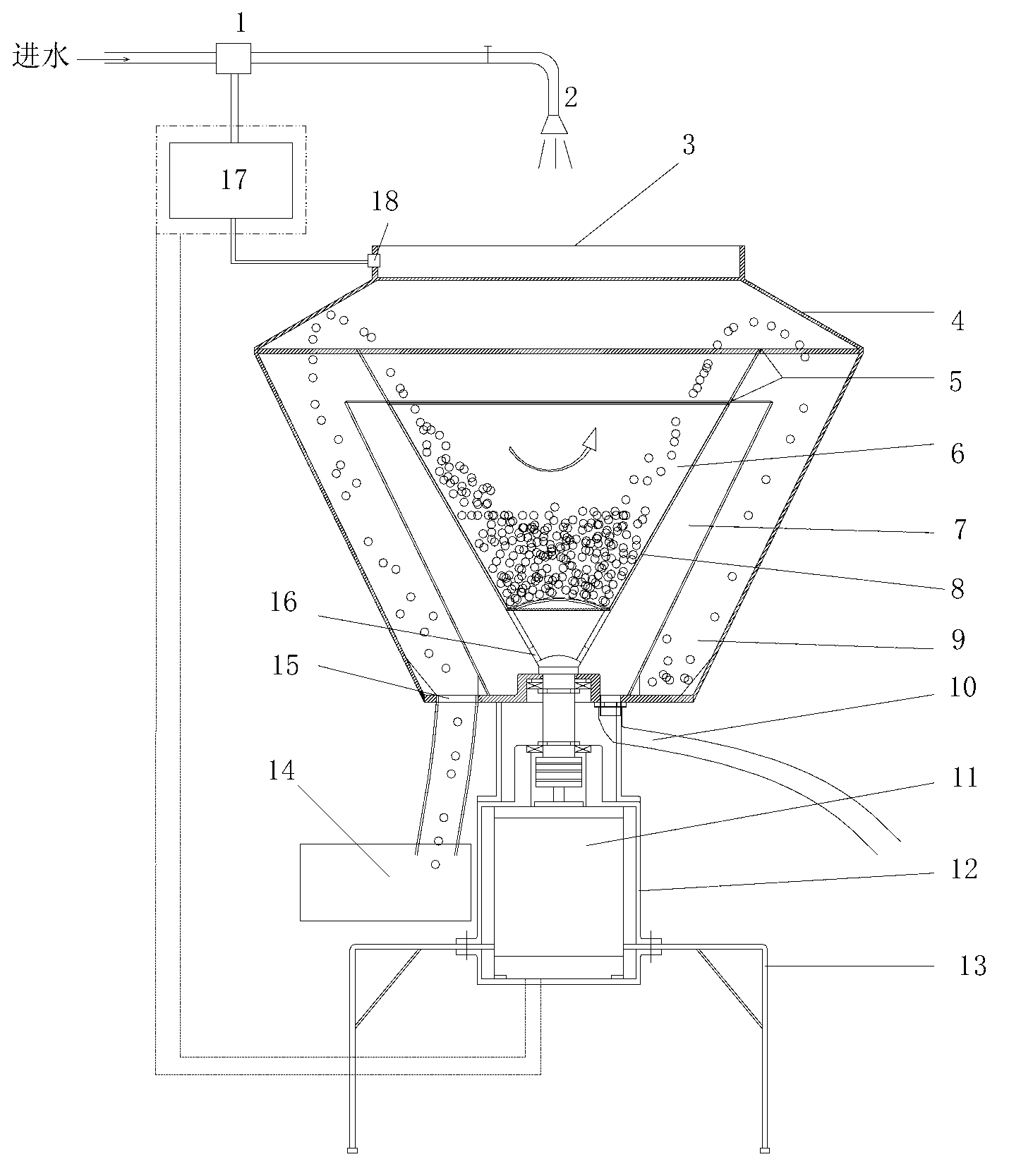 Full-automatic drill cutting cleaning machine and cleaning method thereof