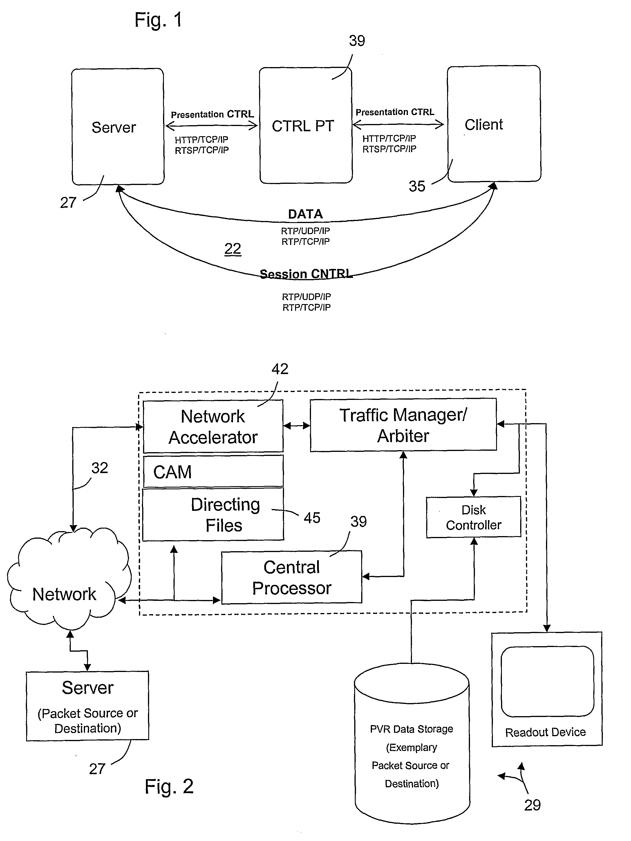 Method and apparatus for rtp egress streaming using complementary directing file