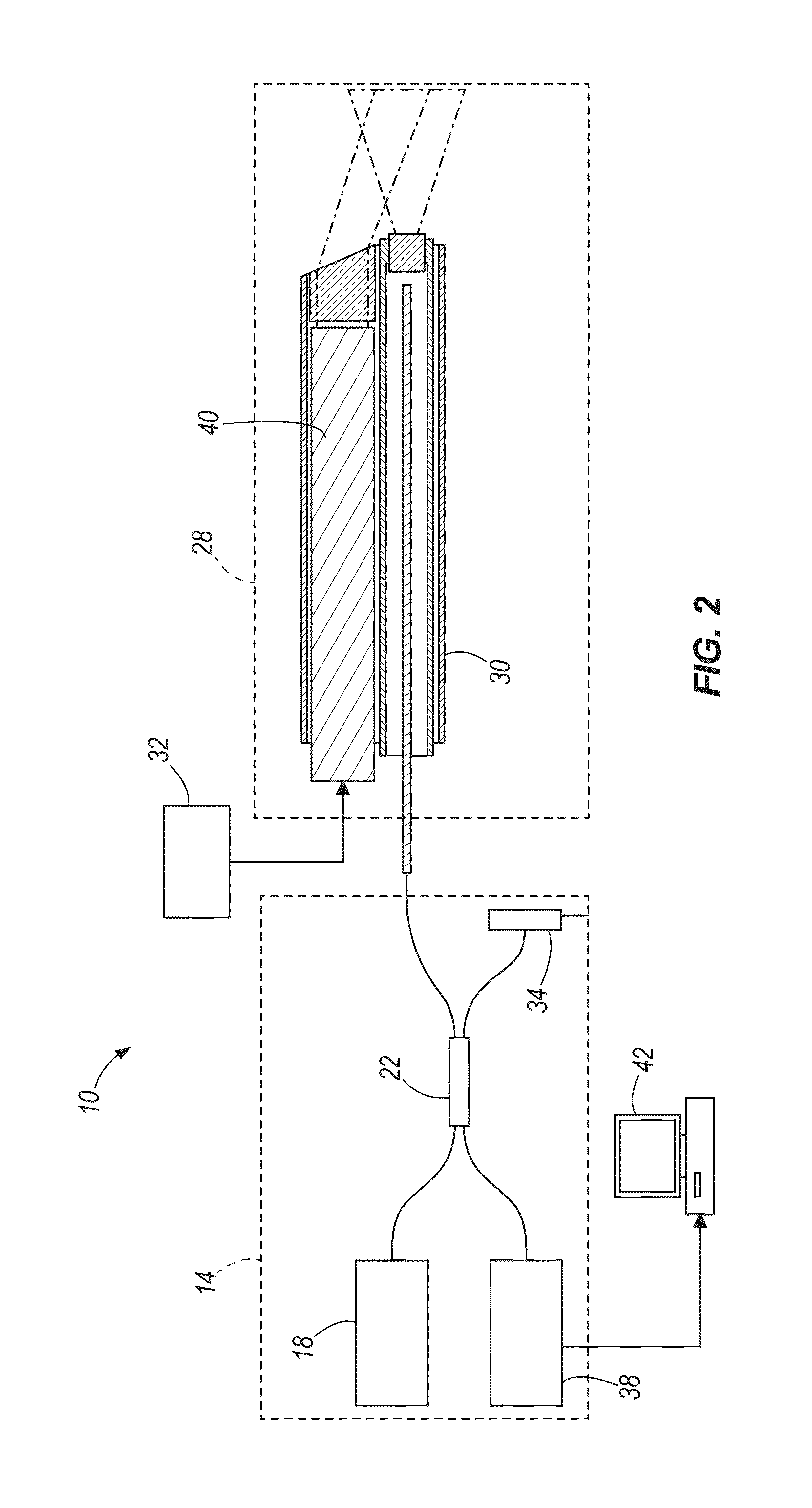 Apparatus and method for real-time imaging and monitoring of an electrosurgical procedure