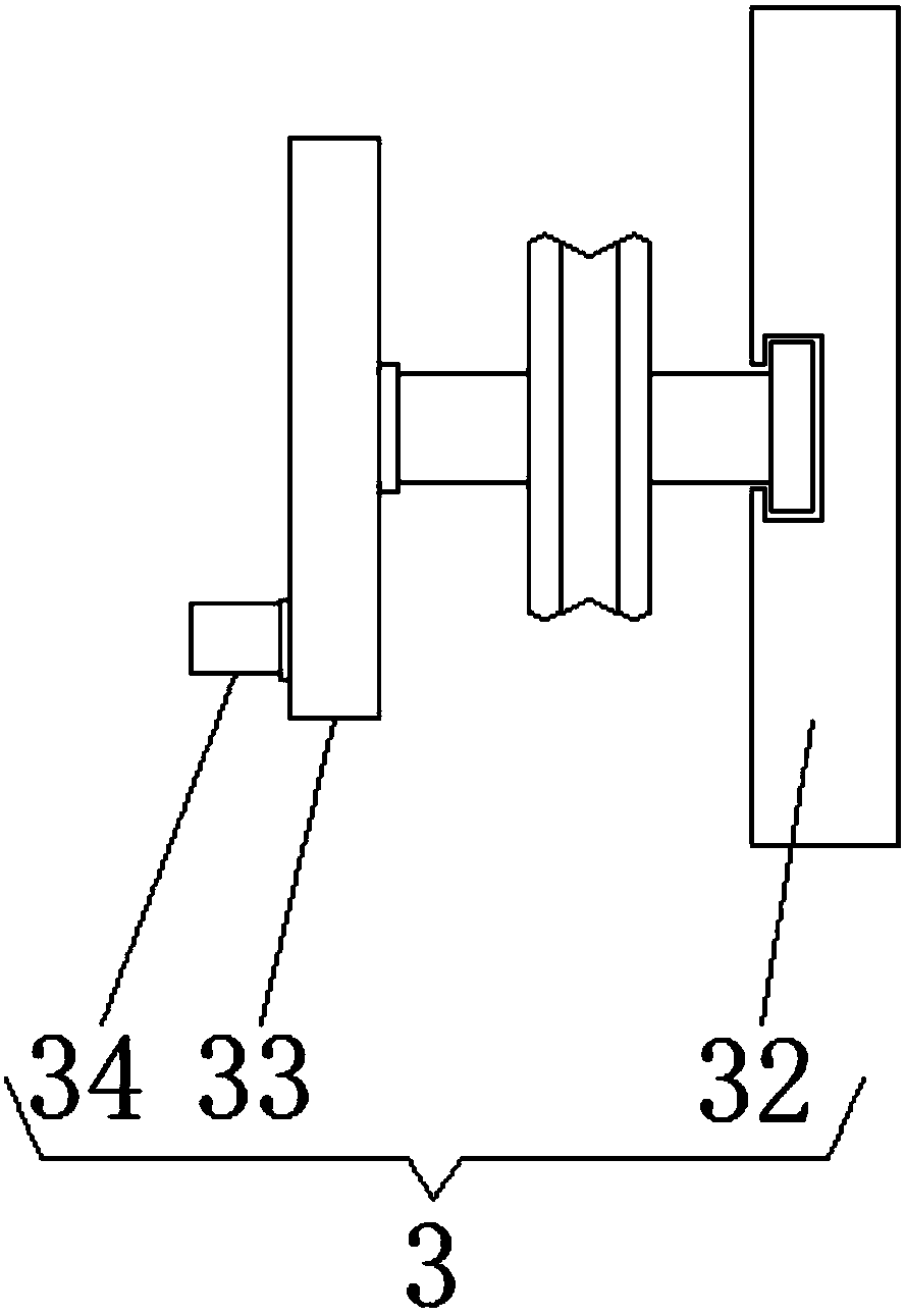 Wastewater treatment device for textile processing