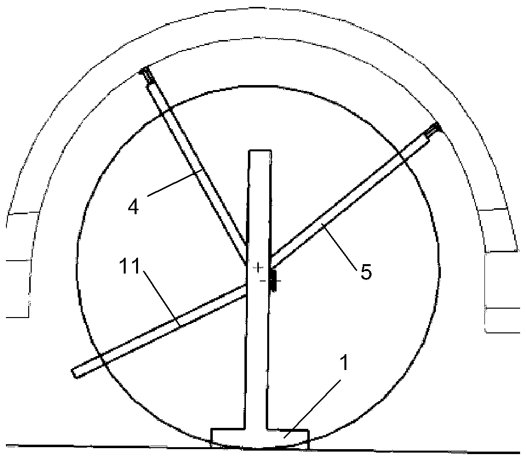 Inspection tool for automobile wheel guard and its application method