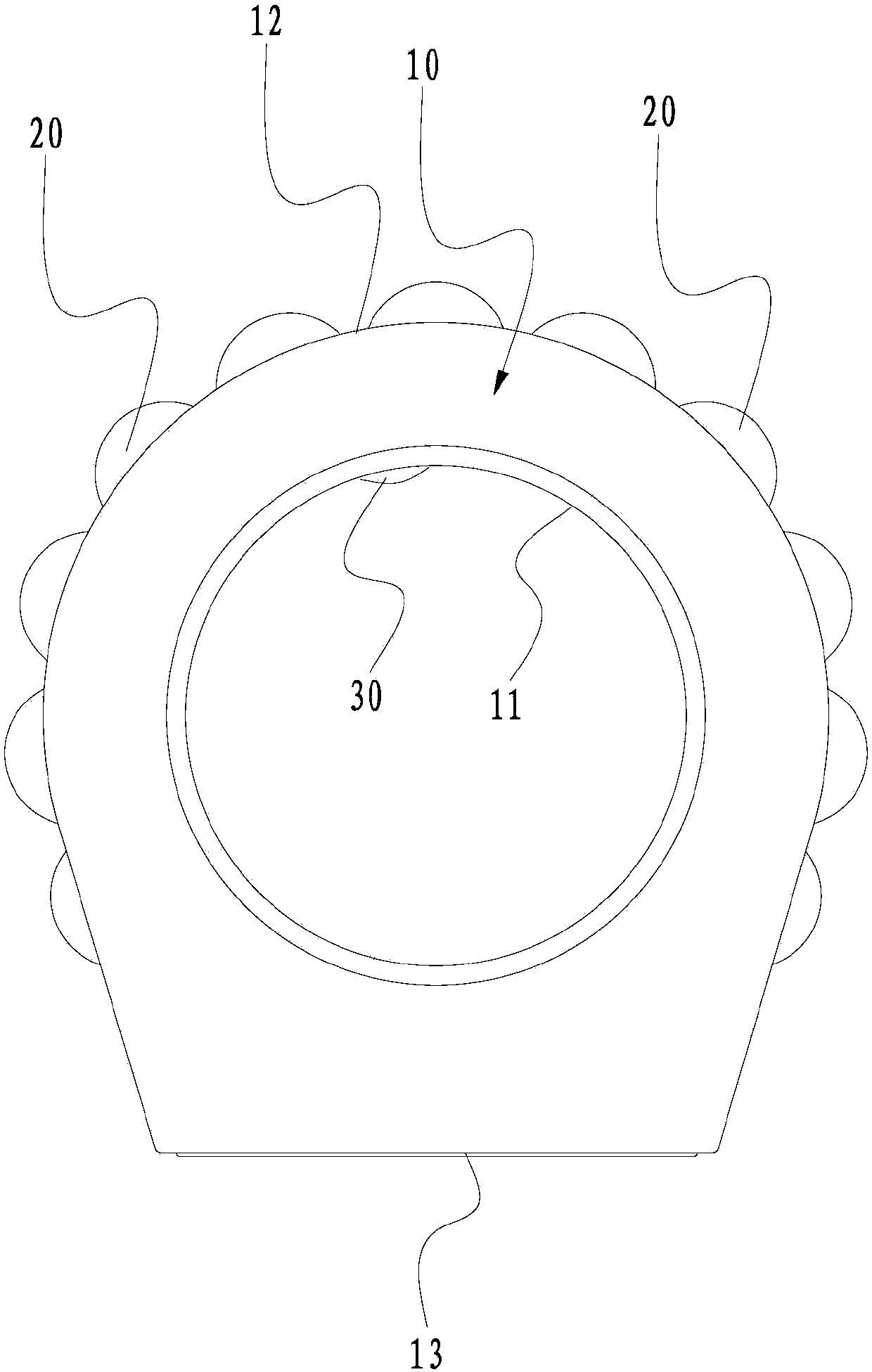 Intelligent portal positioning blood oxygen instrument