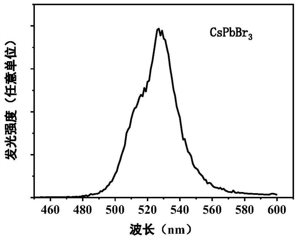 Halogenated perovskite quantum dot composite material for neutron detection and preparation method thereof