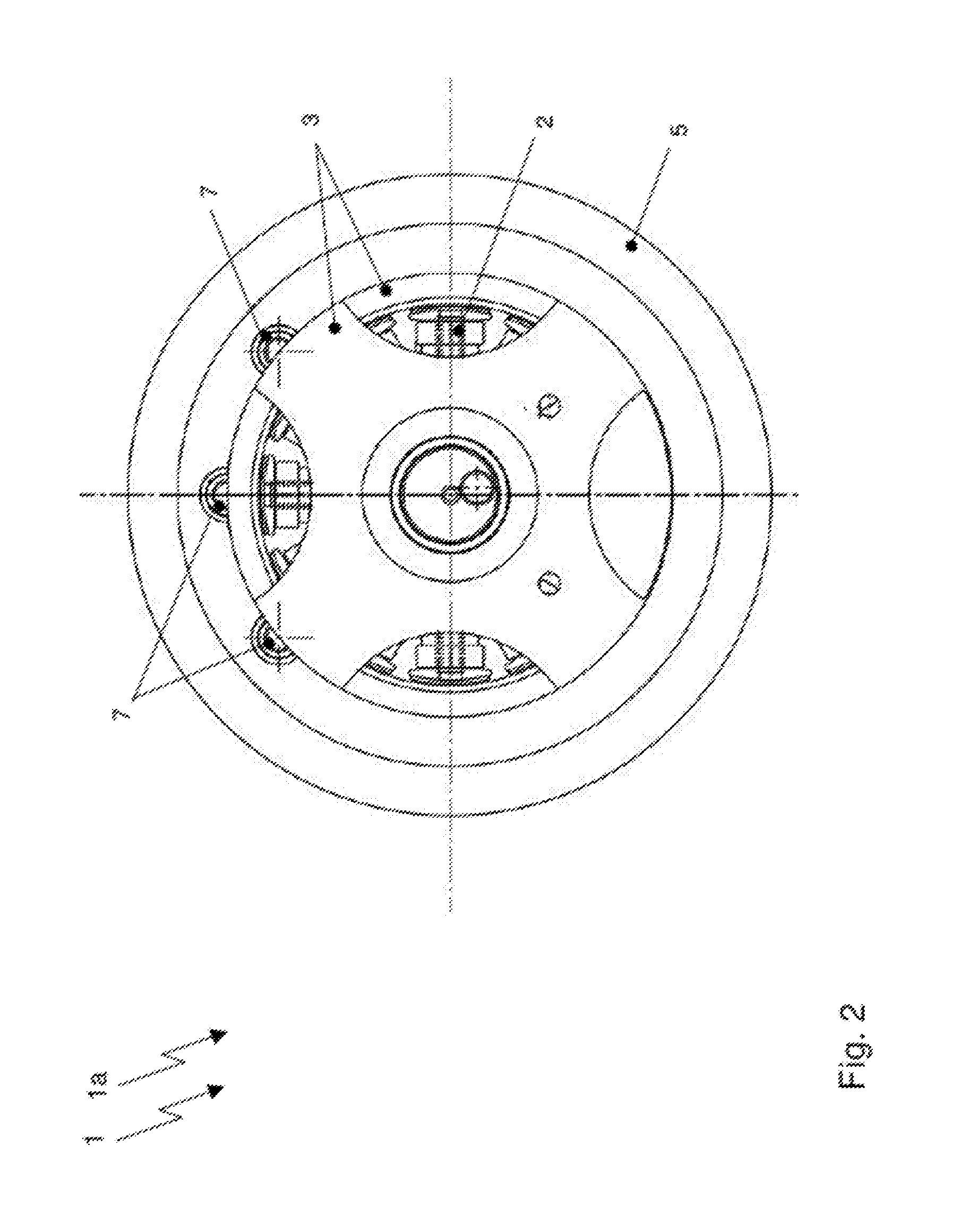 Electric implementation unit