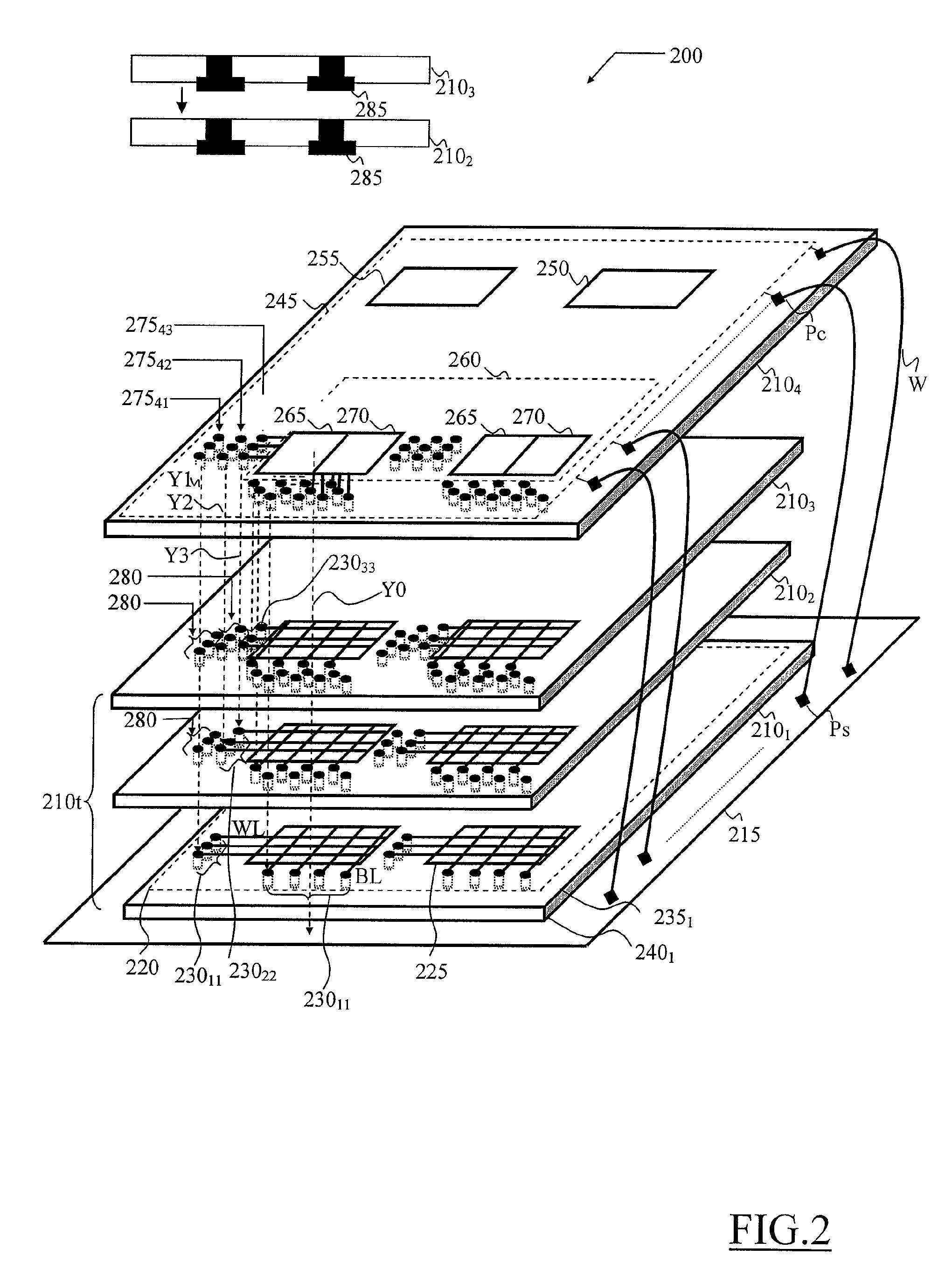 Multi chip electronic system