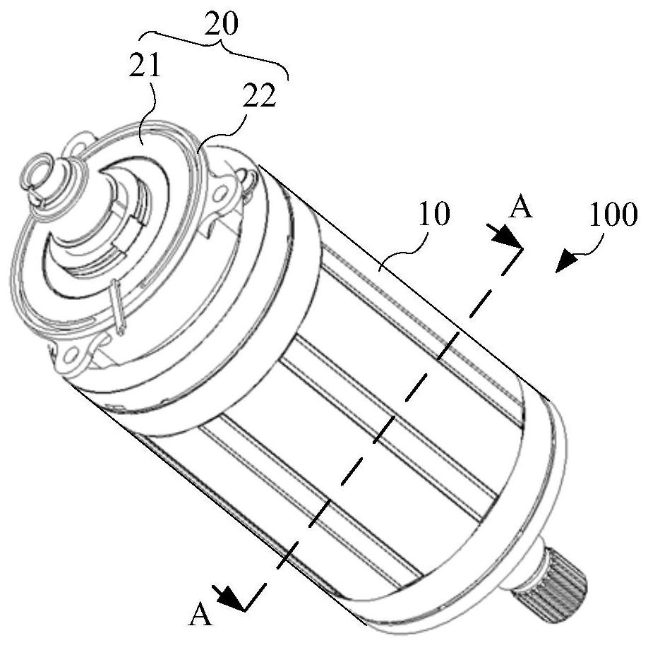 Motor rotor, motor and vehicle