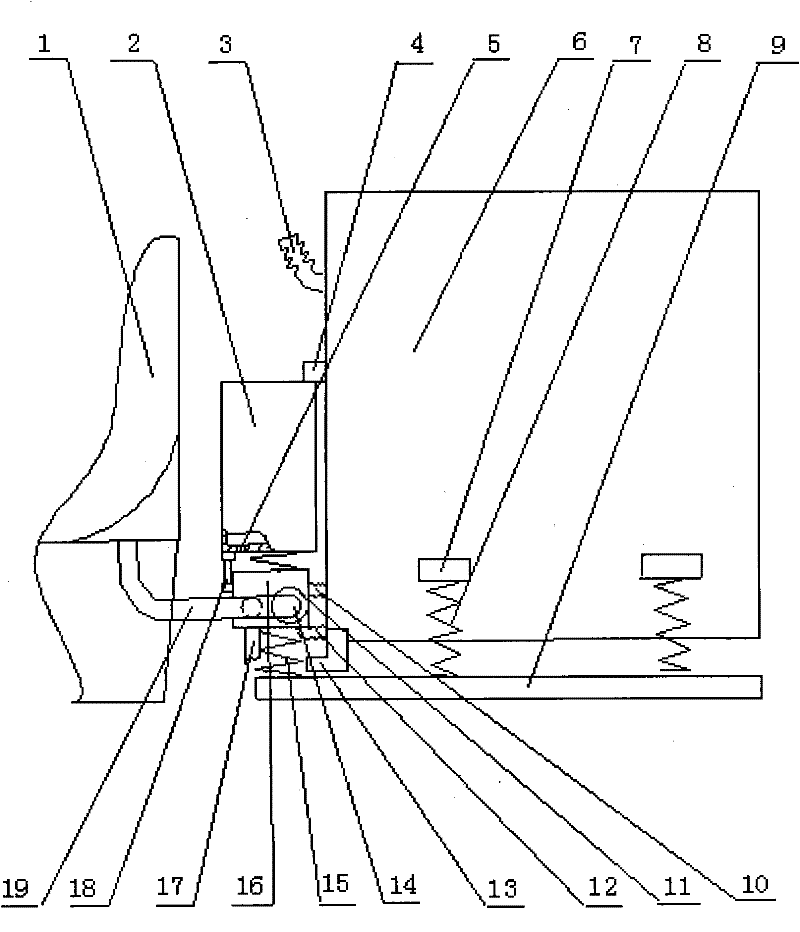 Automatic storing method of household washing machine wastewater