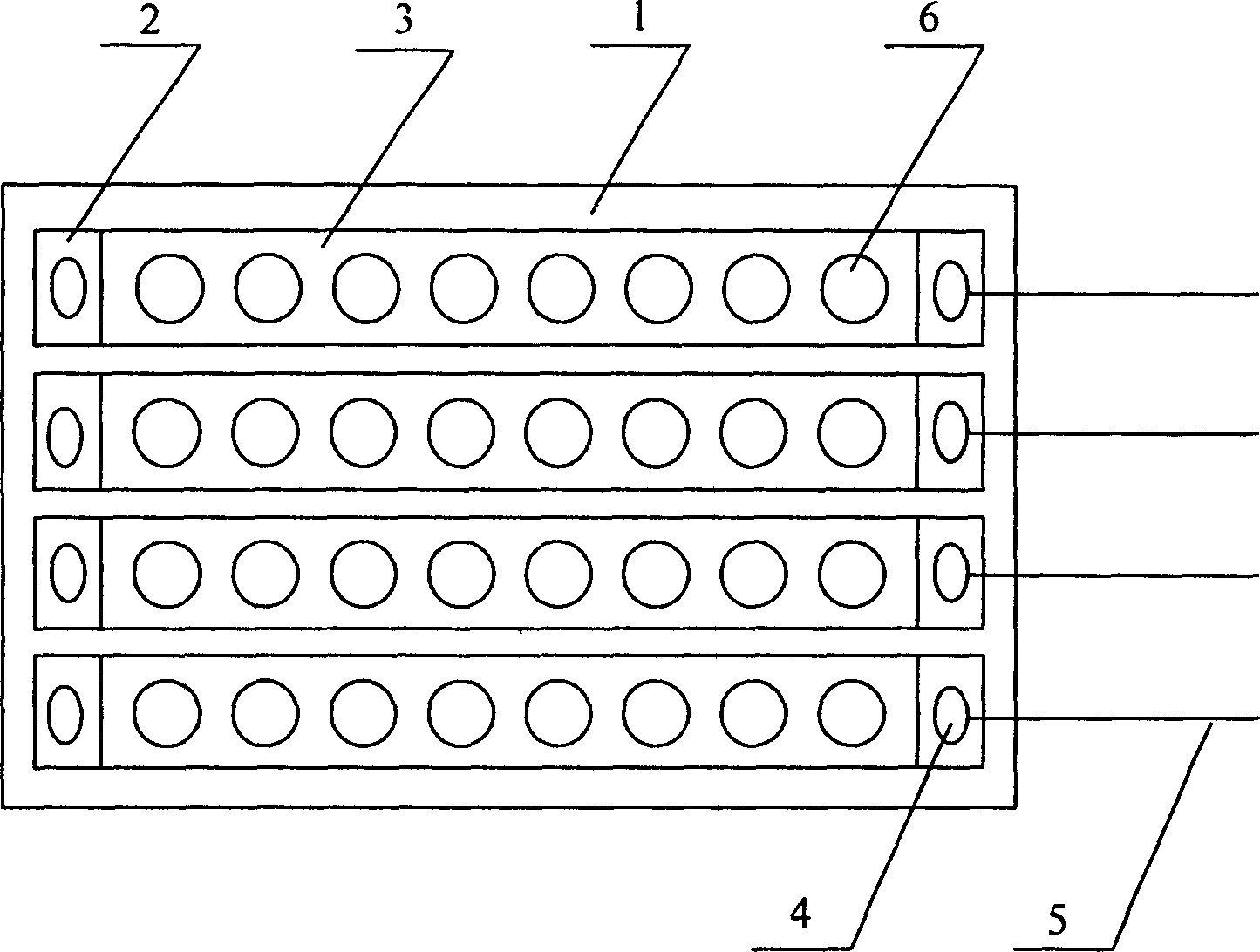 Field emission display made by single grid structure and silver pasting method