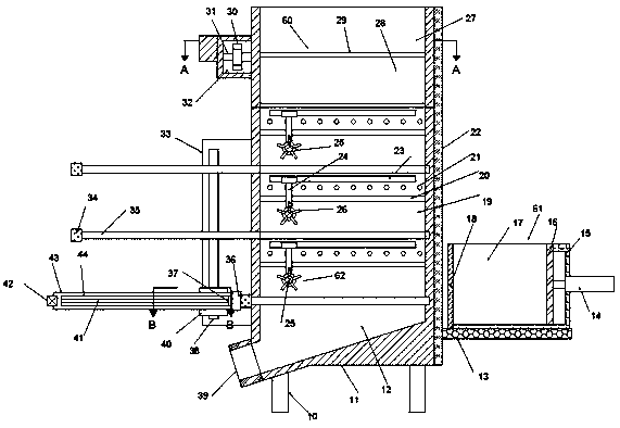 Aerobic organic fertilizer fermentation equipment