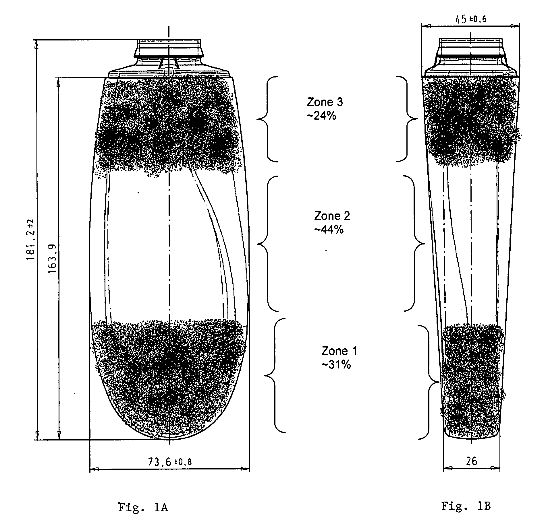 Personal care article for sequentially dispensing compositions with distinct fragrance characters