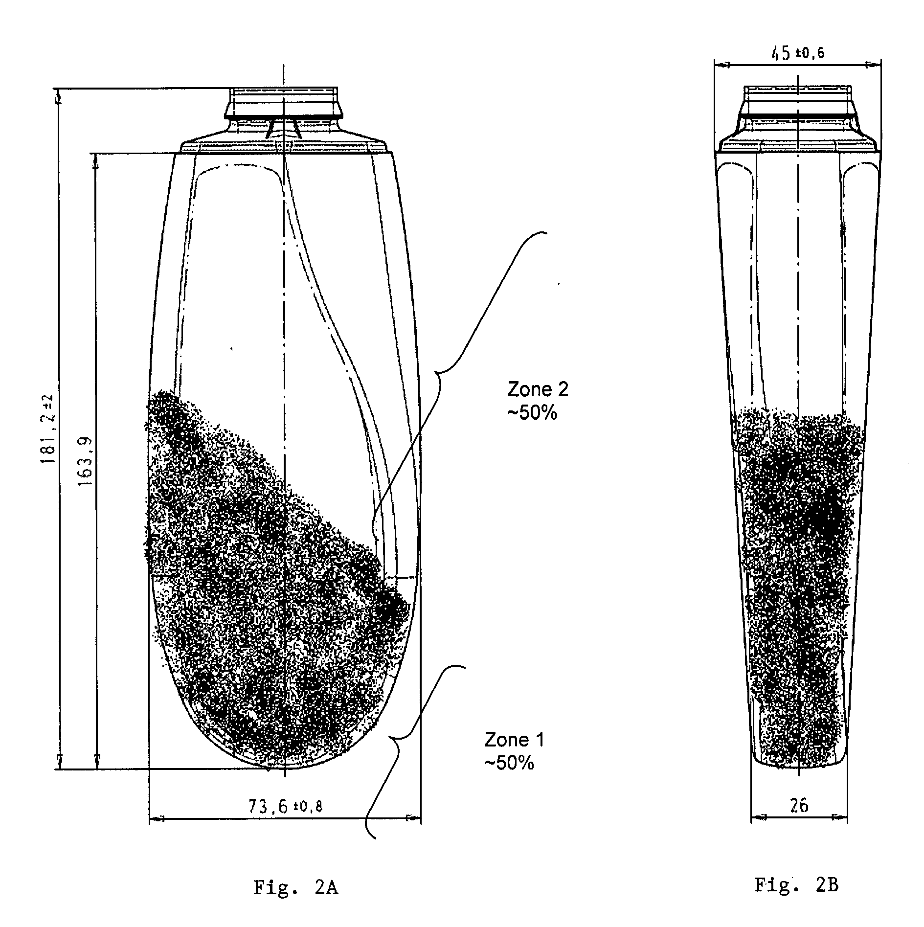 Personal care article for sequentially dispensing compositions with distinct fragrance characters