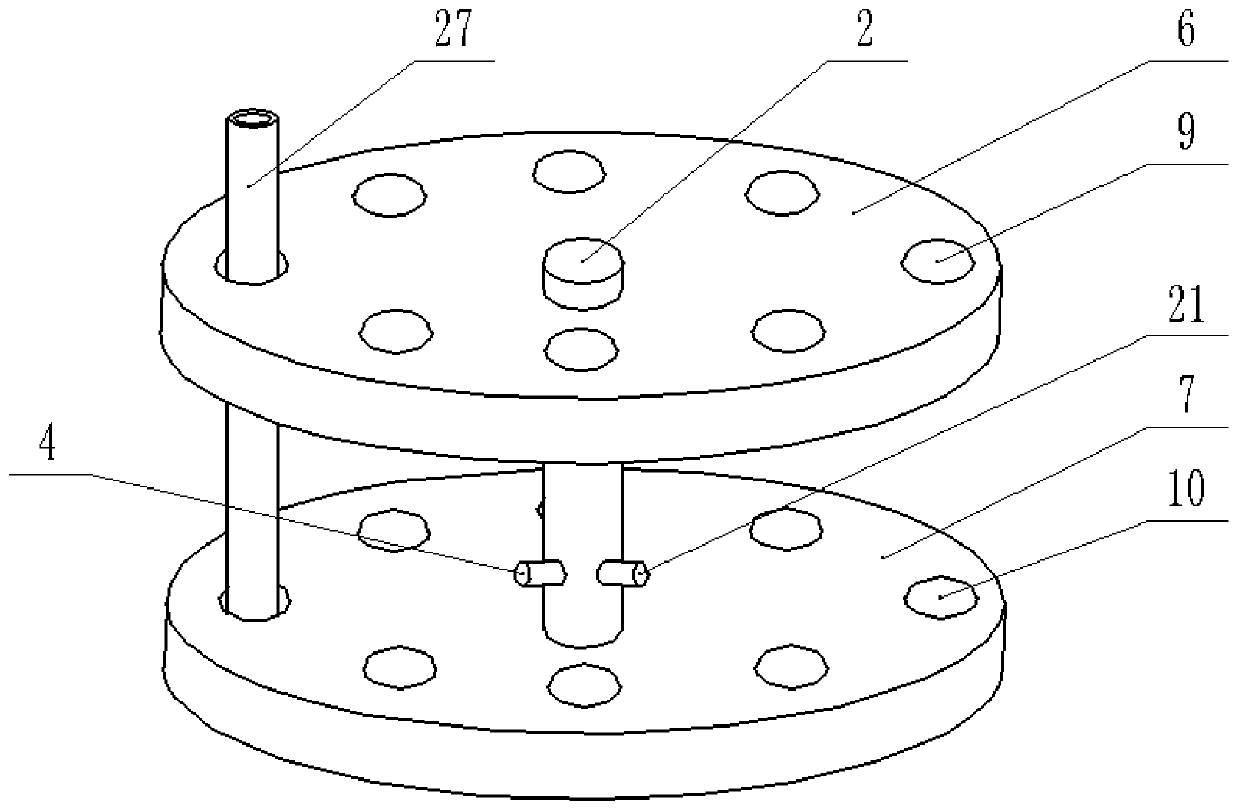 Painting device for axle tubes