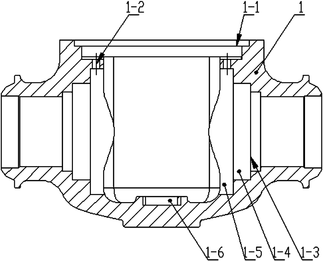 Ultralow-temperature online maintenance ball valve